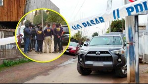 Allanan casa en Renca donde estuvo secuestrado el exalcalde Montoya: Hallaron parte de un dedo y hay dos detenidos