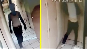 Exclusivo: Video capta cómo se toman departamentos en edificio allanado en Independencia