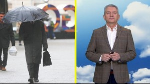 El lluvioso pronóstico de Jaime Leyton para este fin de semana largo: 'De que queda invierno, queda invierno'