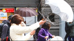 Emiten alerta meteorológica para zonas de tres regiones del país por 'viento moderado a fuerte'