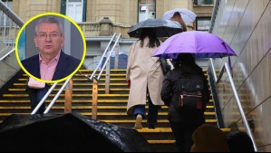 Jaime Leyton anuncia semana de lluvias en Santiago: Este día caerían 'entre 15 y 25 milímetros' de agua en la capital