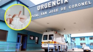 Sustraen a bebé desde el Hospital de Coronel: Carabineros realiza operativo para dar con su paradero