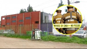 Base municipal de Seguridad Ciudadana fue atacada a disparos en Estación Central: Existirían amenazas previas