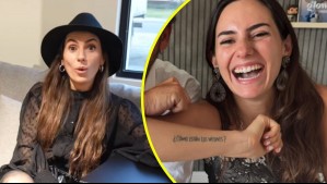 Rosario Bravo revela qué pasará con su tatuaje tras el fin de su pódcast: 'Esa es mi frase'