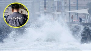 Armada advierte que marejadas anormales serán 'de las más intensas de los últimos cinco años'