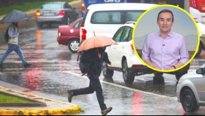 Lluvia a la antigua: El pronóstico de Alejandro Sepúlveda para este jueves a la espera de la posible caída de nieve