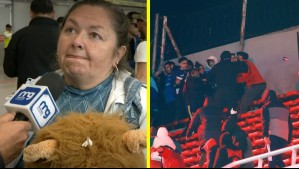Mujer viajó con toda su familia a ver a la U vs. Independiente: 'Quedamos encerrados, no abrían las puertas'