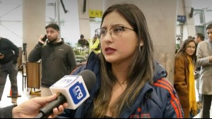 Chilena que alcanzó a escapar de las agresiones acusa malos tratos de la policia argentina: 'Fue inhumano'