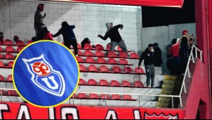 Dos hinchas de U de Chile permanecen graves tras violentos incidentes durante partido con Independiente