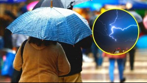 Lluvias, tormentas eléctricas y vientos de 90 km/h: Revisa el pronóstico de precipitaciones para este viernes