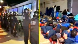 Hinchas de la 'U' denuncian agresión por parte de la policía argentina y robo de pertenencias en la comisaría
