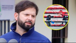 Ataque a hinchas de la U: Boric instruye a Elizalde a viajar a Argentina para acompañar a heridos y ver 'situación de detenidos'