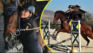 Kel Calderón se luce en circuito de salto ecuestre a solo dos meses de su debut: 'Vamos avanzando'