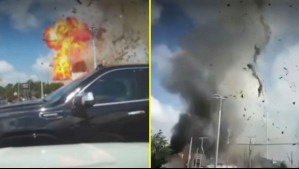 Choque provoca fuerte explosión en clínica veterinaria en EEUU: Tres bomberos heridos