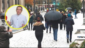 'Nieve en sectores poco habituales': Este es el pronóstico de Alejandro Sepúlveda para este viernes 22 de agosto