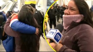 El emocionante reencuentro entre madre e hijo que estuvo en el estadio en el partido de U. de Chile vs. Independiente