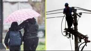 Miles de clientes sin luz en Santiago: Estas son las comunas afectadas en medio del sistema frontal