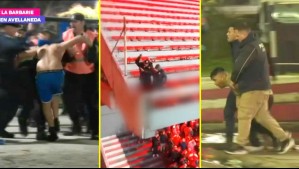 Hinchas chilenos vivieron un infierno en Avellaneda: La cronología de una barbarie en pleno partido