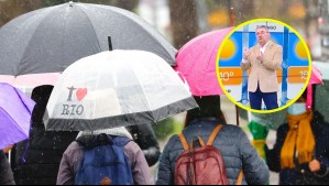 Lluvia en Santiago: Jaime Leyton informa hasta qué hora durará y anuncia posibilidad de nieve en la tarde