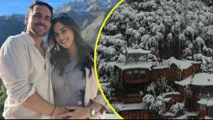 Melina Noto impacta al mostrar cómo amaneció su casa en el Cajón del Maipo tras intensa nevazón: 'Nos transportamos a Narnia'