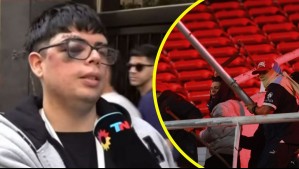 Hincha de la U llegó sin ropa y apuñalado al hospital: No puede devolverse a Chile debido a grave herida en su ojo