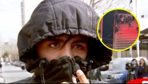 'Me estaba afirmando y me pegaron en las manos para caer': Habla hincha de la U lanzado al vacío en estadio de Independiente