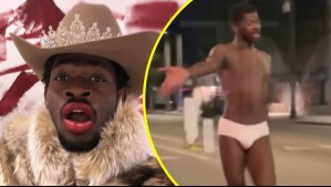 Cantante Lil Nas X fue detenido en Estados Unidos tras ser visto deambulando en ropa interior durante la madrugada