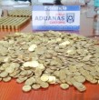 La Aduana Regional de San Antonio incautó casi 100 cajas que contenían más de 335 mil monedas chilenas, varias de ellas de colección, además de billetes argentinos. El valor del cargamento es superior a los $60 millones.
