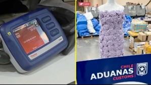Aduanas incauta vestido que ocultaba cocaína: Iba desde Vitacura hacia Australia