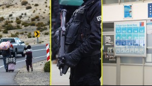 Cadem: Cierre de fronteras, crimen organizado y eliminar listas de espera en salud son temas 'más relevantes' para los chilenos