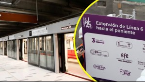 Extensión de la Línea 6 del Metro de Santiago: ¿Cuándo se inaugura?