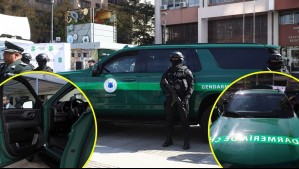 Blindaje táctico y antifuga: Así son los nuevos vehículos de Gendarmería para trasladar reos de alto riesgo