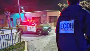 Hombre muere baleado en plena vía pública en La Cisterna