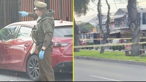 Un muerto y dos heridos deja ataque a disparos contra un auto en La Pintana: Sería por rivalidad de bandas narco