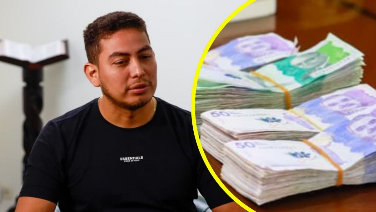 Colombiano encontró millonaria suma en una tienda y la devolvió: lo recompensaron dándole trabajo