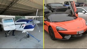 Desarticulan clan familiar que defraudaba a bancos: Incautan una avioneta, una lancha y autos de lujo de hasta $180 millones