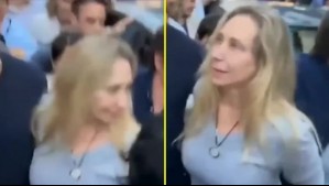 Argentina: Evacúan a hermana de Javier Milei en medio de incidentes con golpes y empujones en acto de campaña