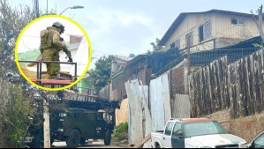 Allanamiento por tráfico de drogas en Melipilla: Una de las casas era conocida como la 'jaula' por su fortificación