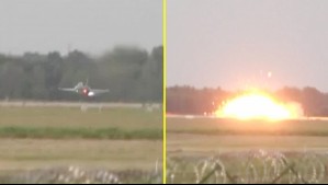 Tragedia en Polonia: Piloto muere al estrellar su avión F-16 durante acrobacia