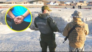 Policías bolivianos detenidos en la frontera portaban cerca de 600 kilos de droga y armas de guerra