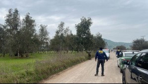 Encuentran dos cuerpos envueltos en sábanas cerca del humedal Batuco: 'Claras evidencias de intervención de terceras personas'