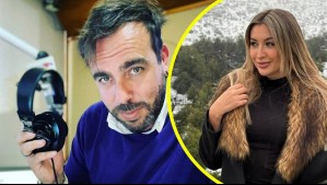 Con la compañía de Camila Andrade: Filtran imágenes de Francisco Kaminski abandonando su lujoso condominio