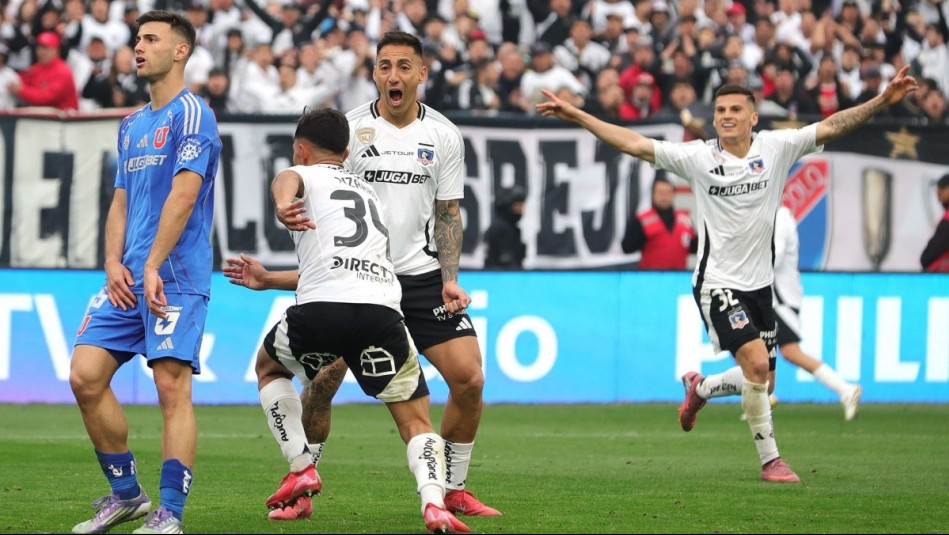 Colo Colo derrotó a la U en un Superclásico marcado por la muerte de un hincha en el Estadio Monumental