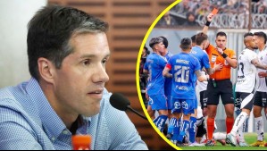 Presidente de la U explota: Dijo que el partido se debió suspender tras muerte de hincha y acusó al árbitro por la derrota