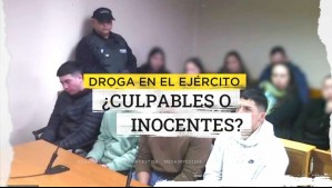 Alerta por tráfico de drogas en el Ejército: ¿Culpables o inocentes?