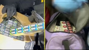 Se incautaron más de 100 mil cajetillas de cigarros: Operación 'Zares del Contrabando' dejó 15 detenidos en Punta Arenas