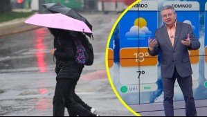 'Superior de lo normal': Jaime Leyton confirma lluvias para la próxima semana en Santiago y la zona centro-sur
