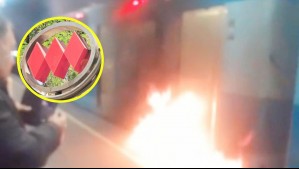 Metro de Santiago cierra varias estaciones de Línea 5 por incendio en un tren: Revisa el estado de la red