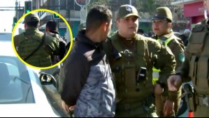 Lo delataron sus tatuajes y extraña actitud: Detienen en vivo a copiloto con 21 causas y dos órdenes vigentes en Puente Alto