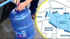 Megacorte de agua en seis comunas de Santiago: ¿Qué zonas son las afectadas y hasta cuándo se extenderá?